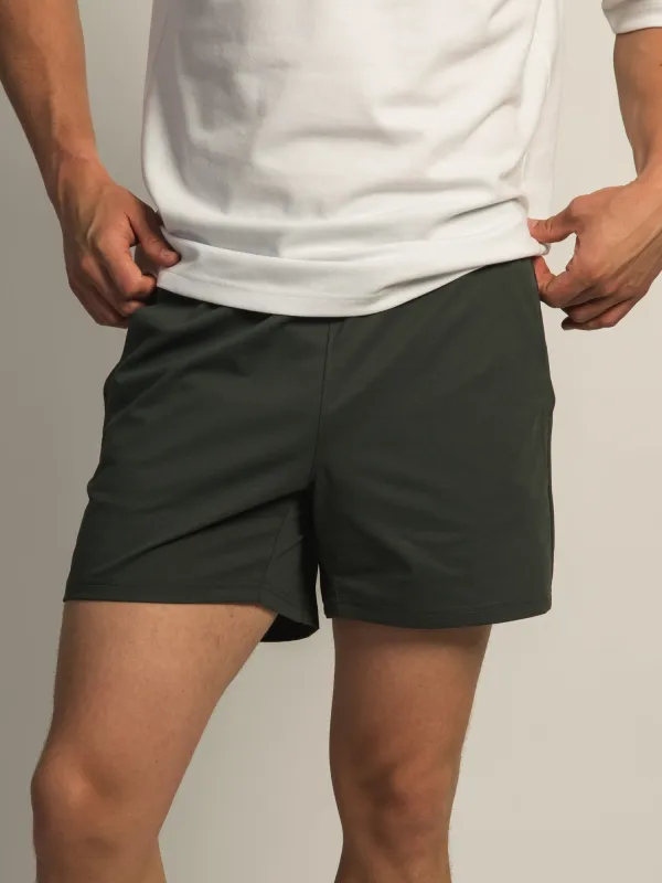 KOLBY KEEP COOL STRETCH PULL ON SHORT - GREEN sold by Kolby