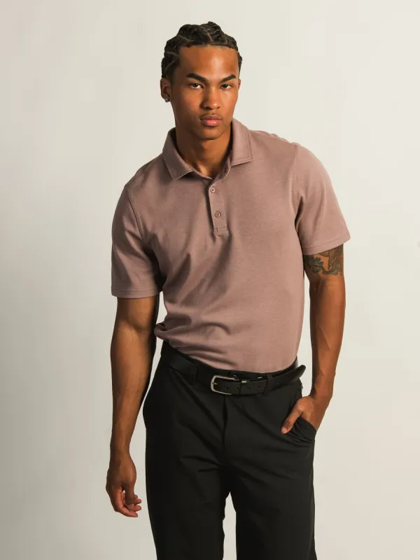 KOLBY KEEP COOL POLO - BURGUNDY sold by Kolby