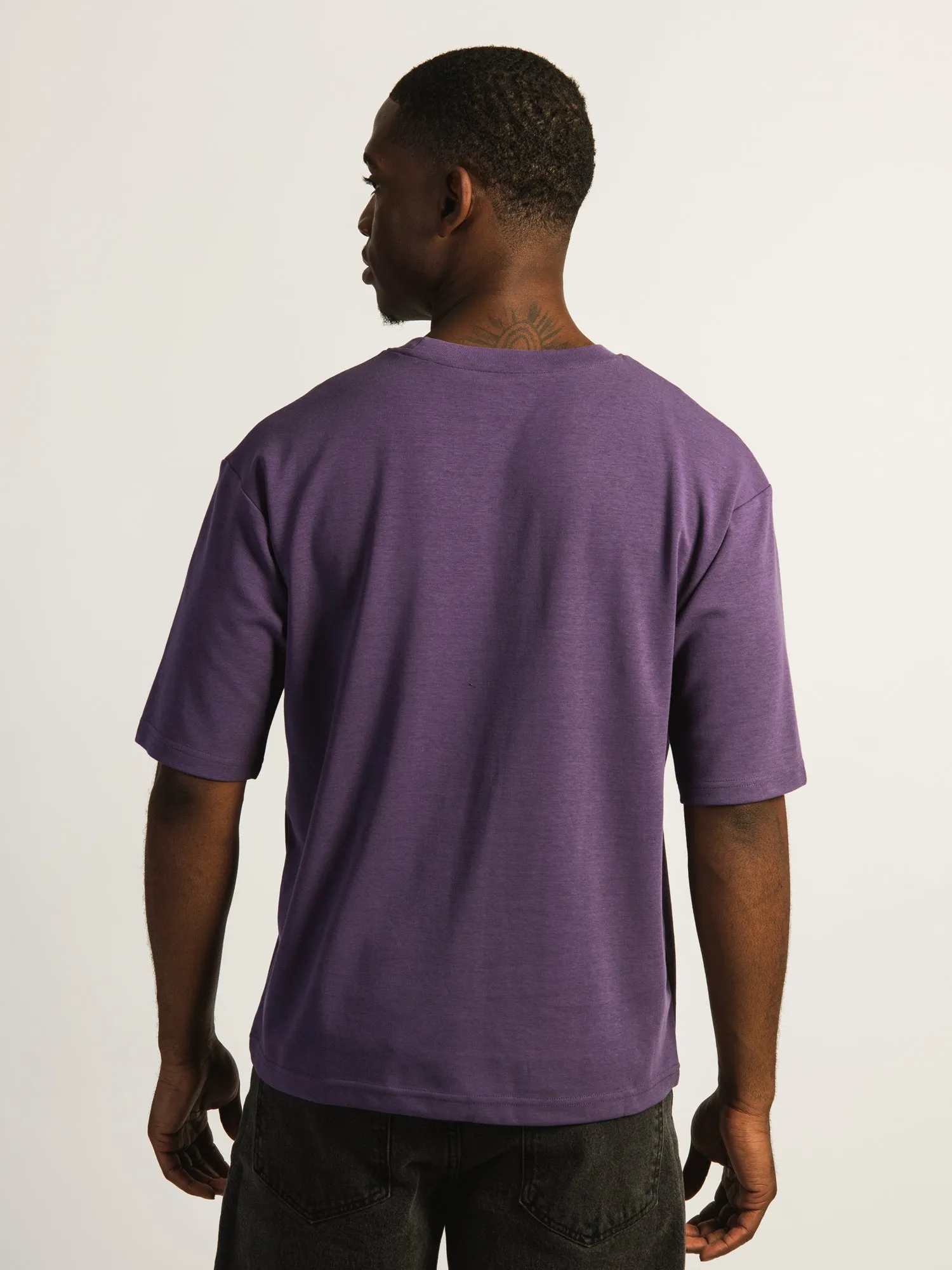 KOLBY KEEP COOL BOXY FIT TEE - PURPLE sold by Kolby product image thumbnail 4