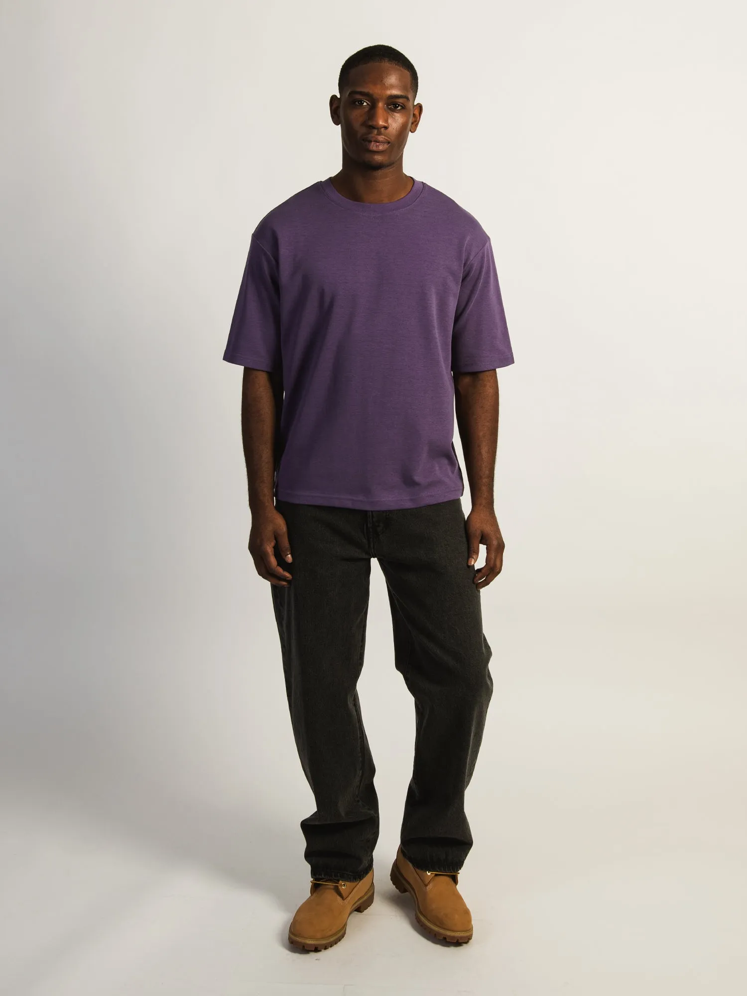KOLBY KEEP COOL BOXY FIT TEE - PURPLE sold by Kolby product image thumbnail 2