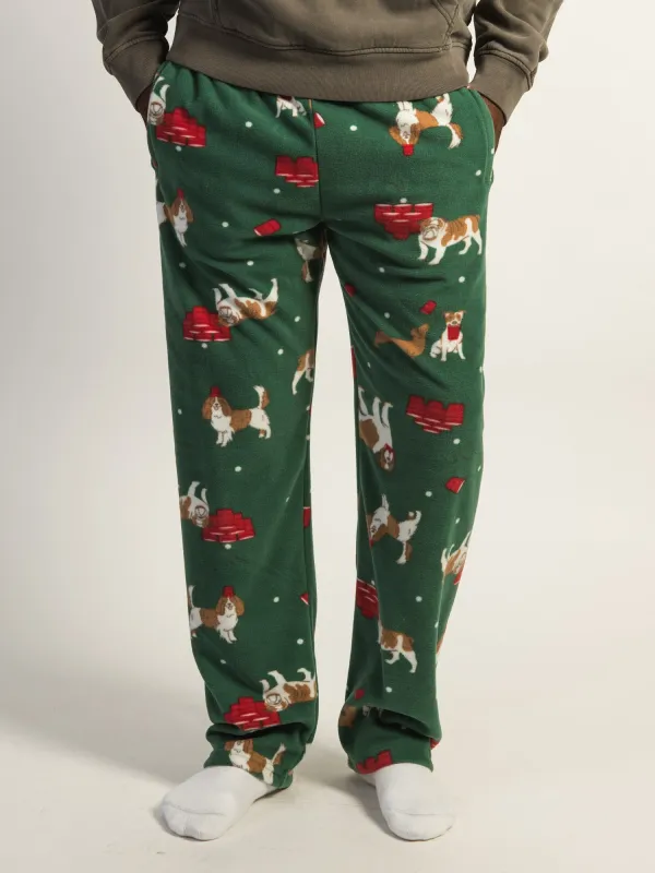 KOLBY PRINTED POLAR PANT - PINE sold by Kolby