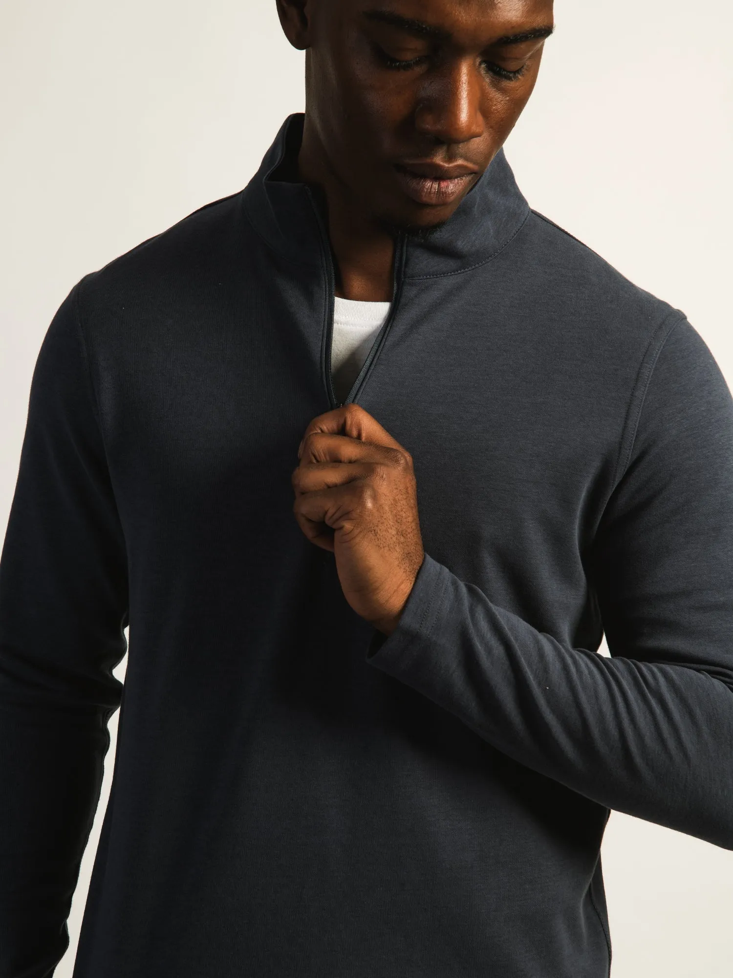 KOLBY KEEP COOL HALF ZIP - NAVY sold by Kolby product image thumbnail 3