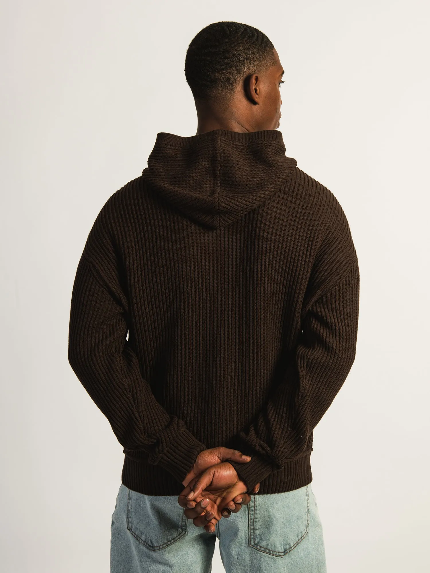 KOLBY SWEATER HOODIE - CHOCOLATE sold by Kolby product image thumbnail 4