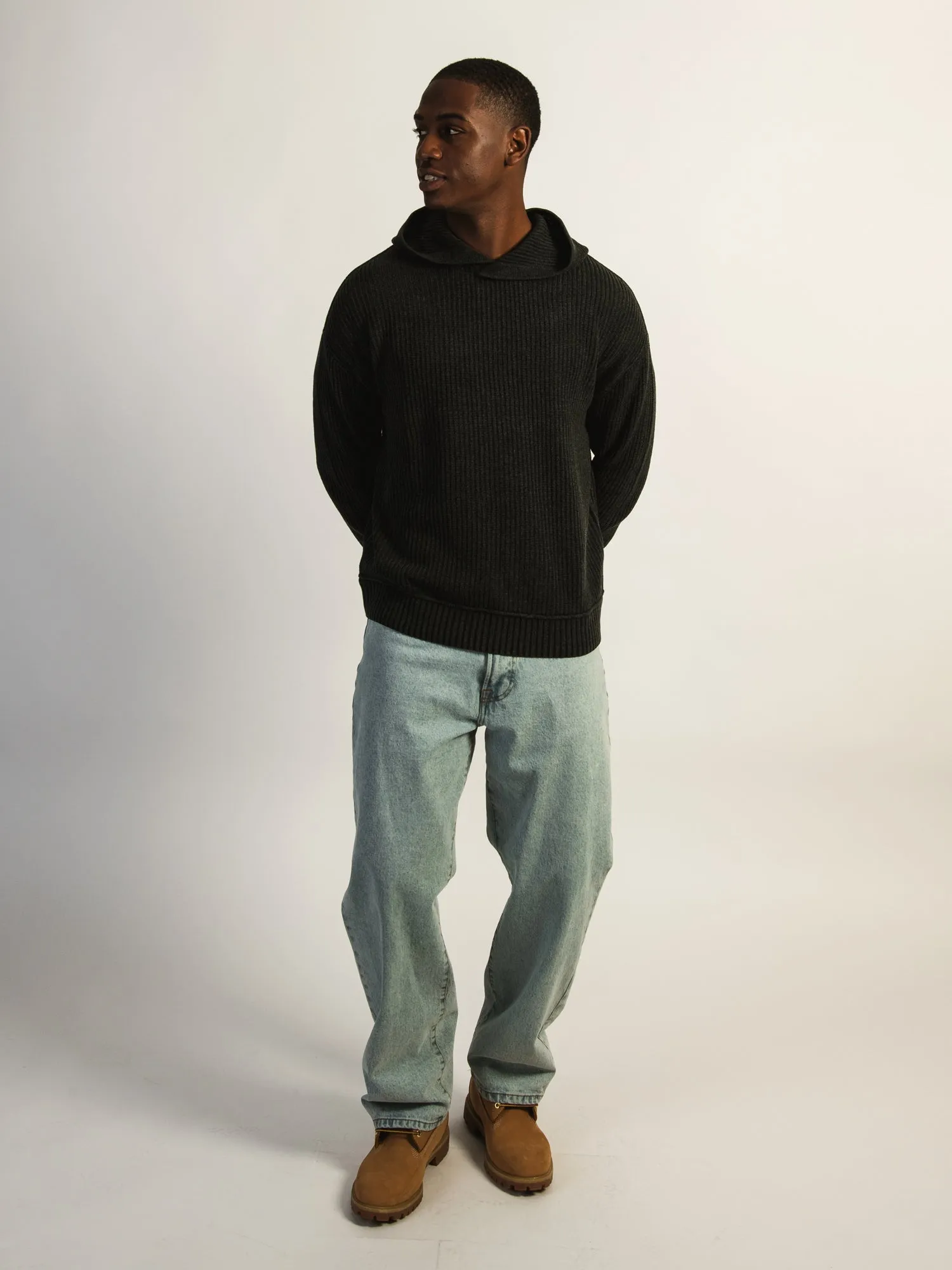 KOLBY SWEATER HOODIE - BLACK sold by Kolby product image thumbnail 2