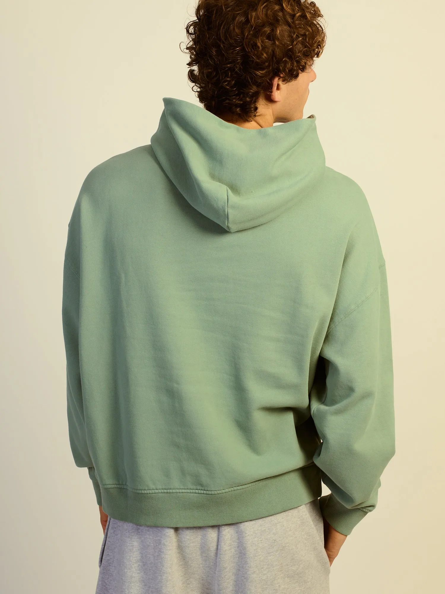 KOLBY RELAXED FIT HOODIE - DUSTY GREEN sold by Kolby product image thumbnail 4