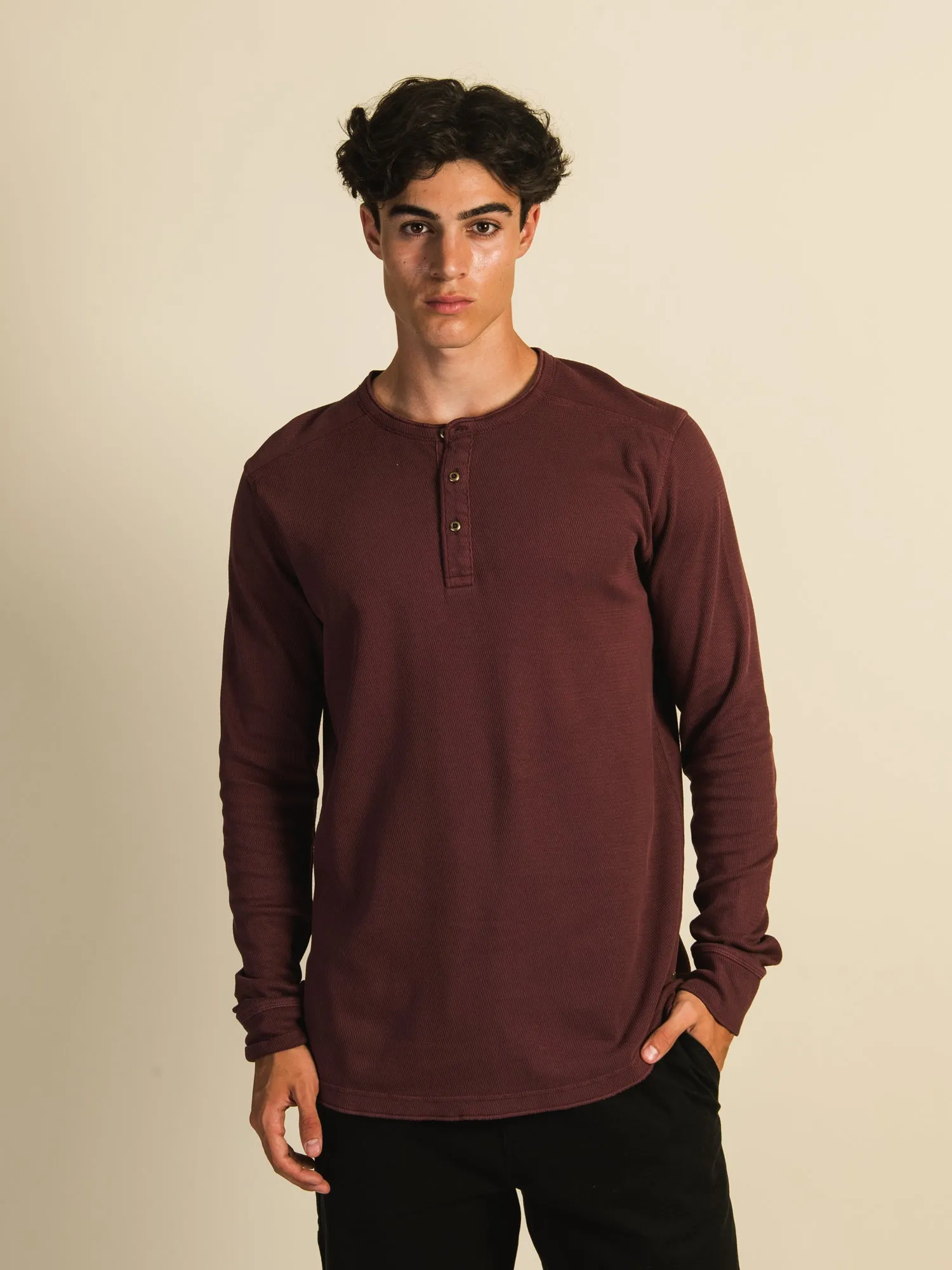 KOLBY GARMENT DYE HENLEY sold by Kolby product image thumbnail 3