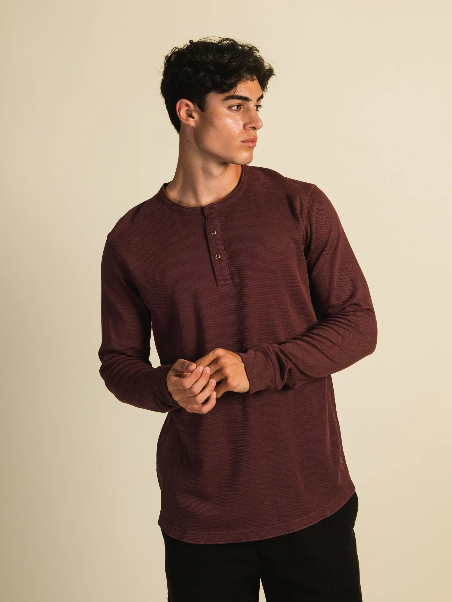 KOLBY GARMENT DYE HENLEY sold by Kolby product image thumbnail 4