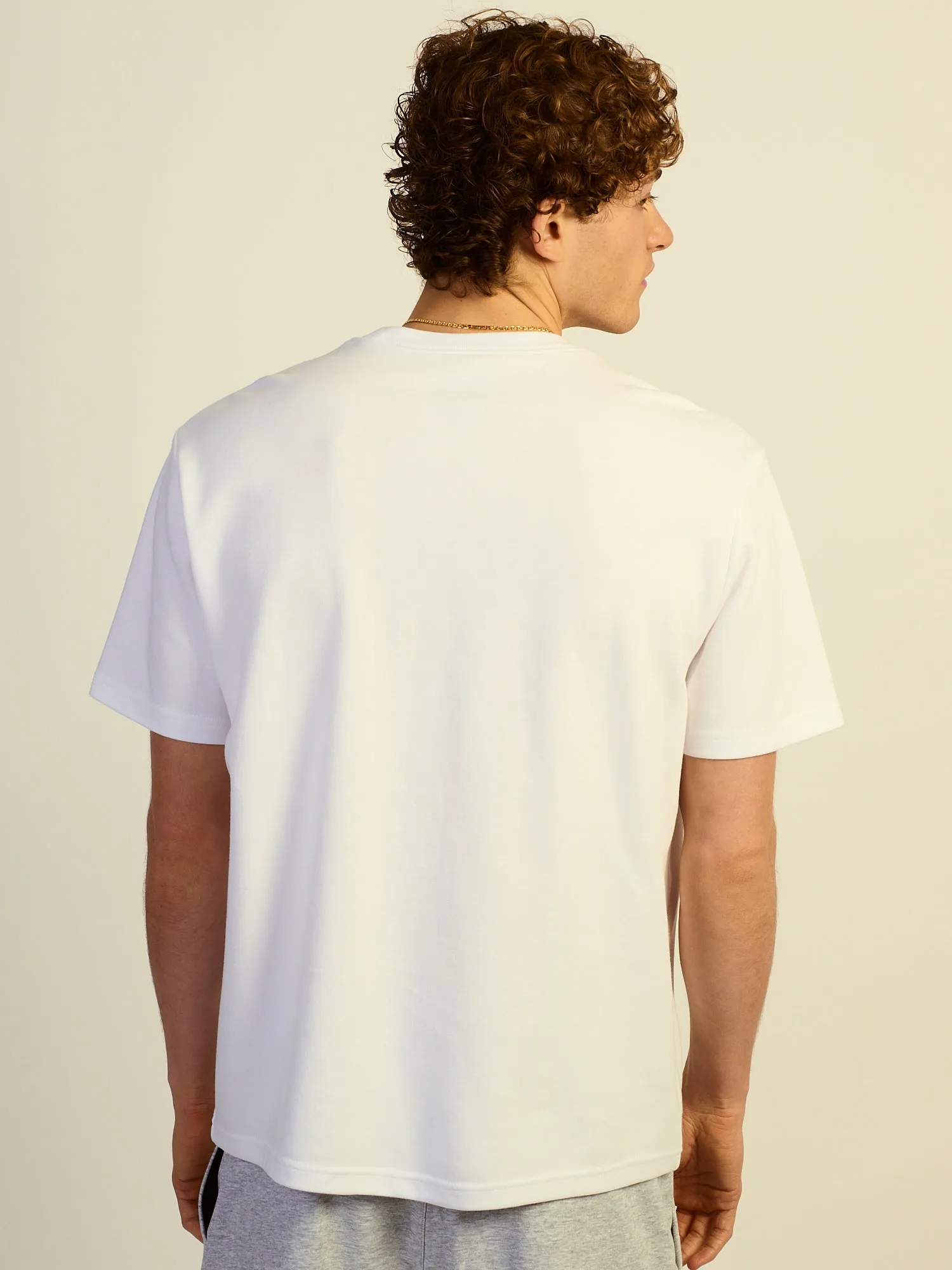 KOLBY RELAXED FIT KEEP COOL TEE - WHITE sold by Kolby product image thumbnail 4