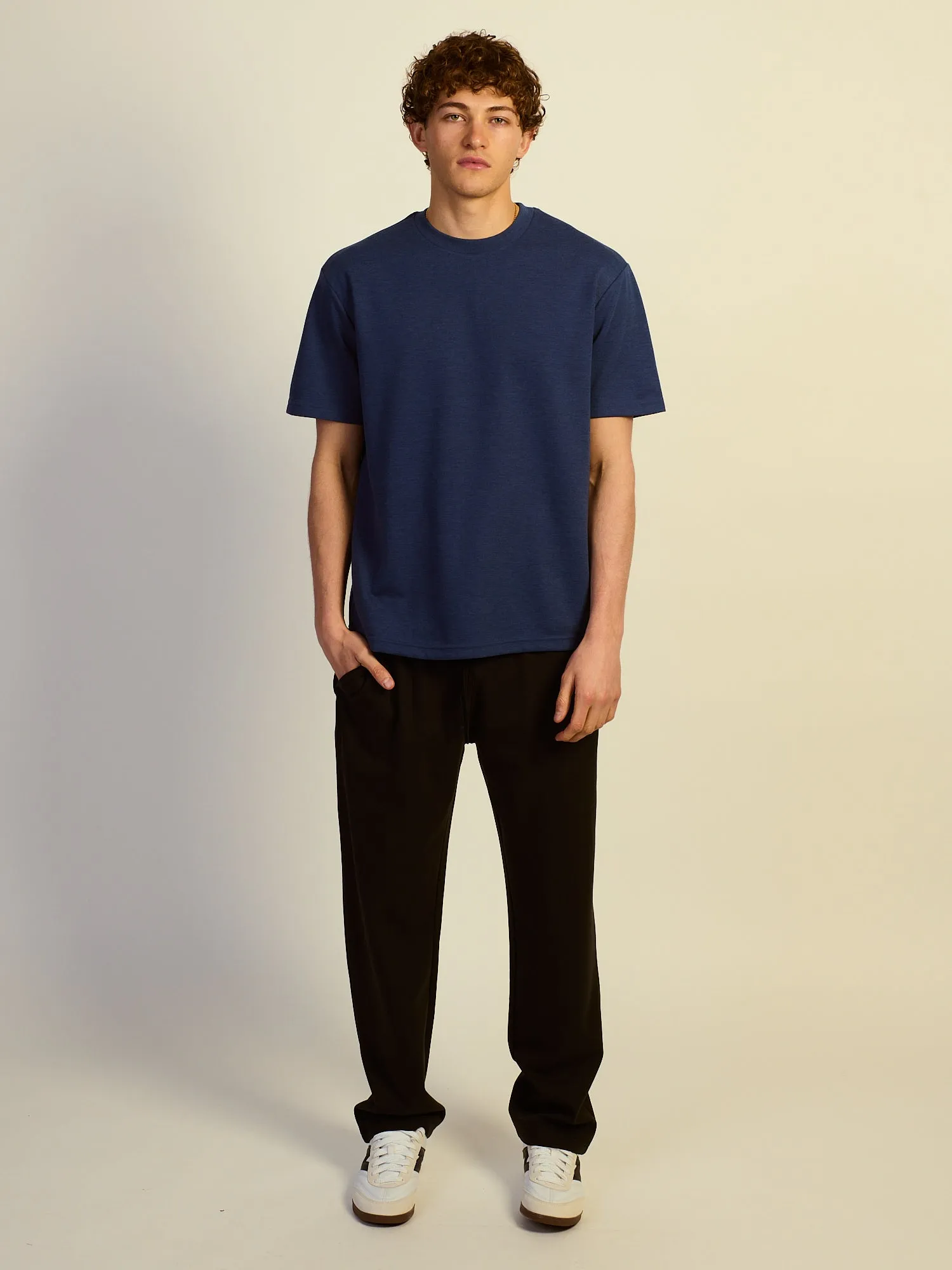 KOLBY RELAXED FIT KEEP COOL TEE - NAVY sold by Kolby product image thumbnail 2