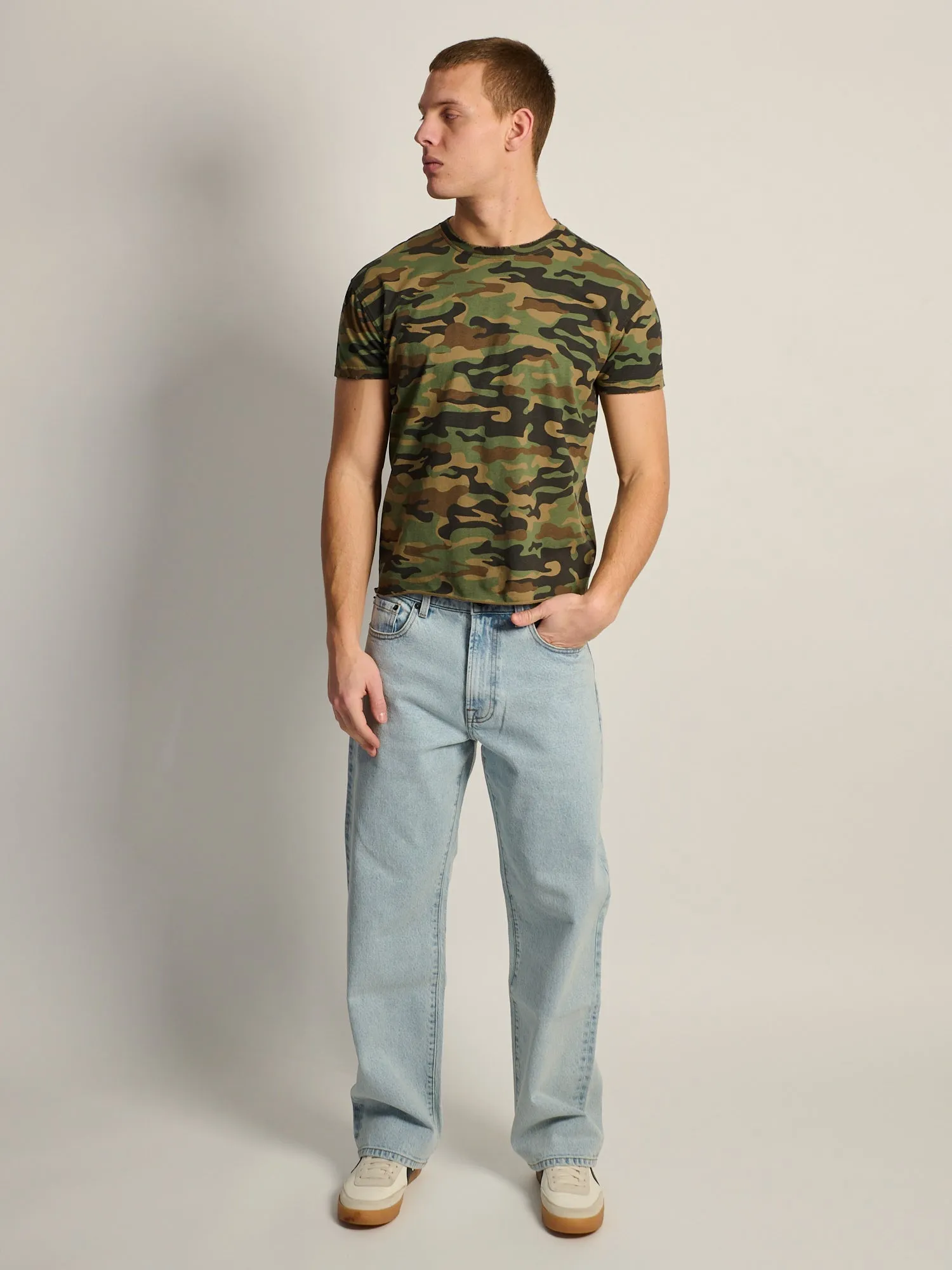 KOLBY SHORT CUT MUSCLE TEE - CAMOUFLAGE sold by Kolby product image thumbnail 2