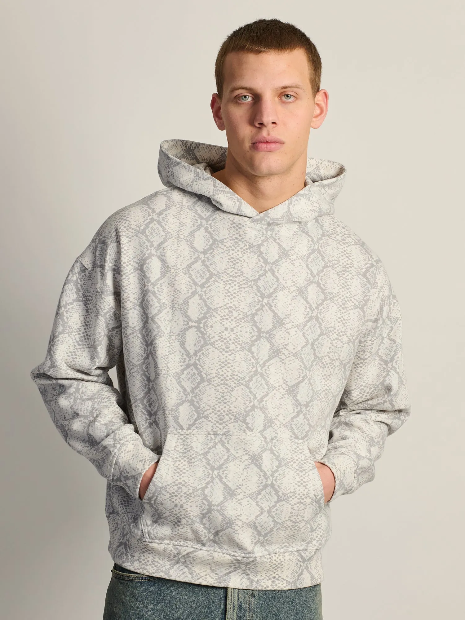 KOLBY RELAXED FIT HOODIE - SNAKE sold by Kolby