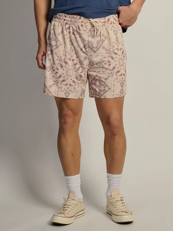 KOLBY MESH SHORT - CREAM made by Kolby