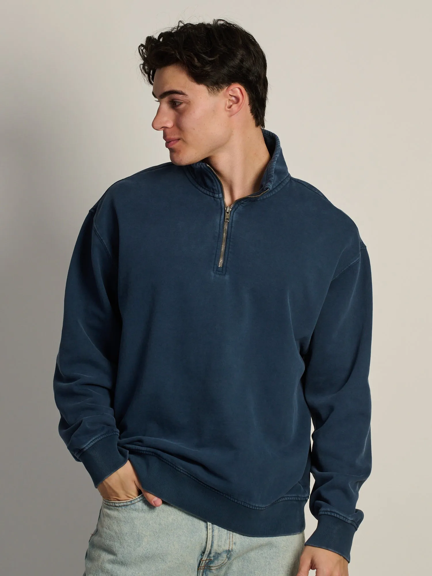 KOLBY RELAXED FIT QUARTER ZIP sold by Kolby