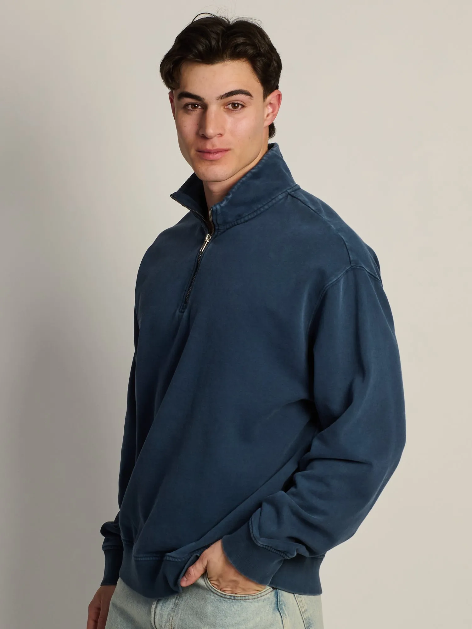 KOLBY RELAXED FIT QUARTER ZIP sold by Kolby product image thumbnail 3