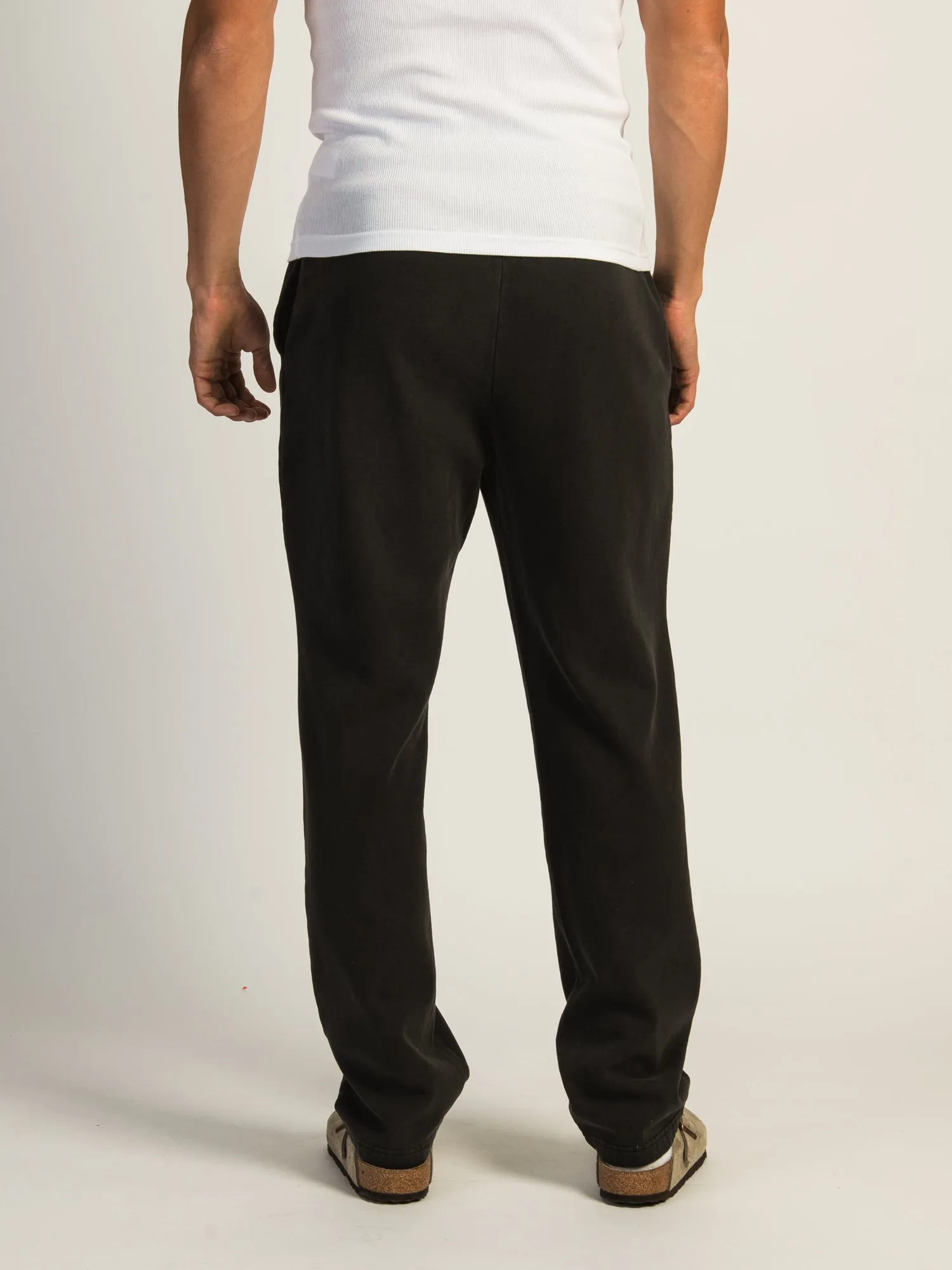 KOLBY PARKER GARMENT DYE LOUNGE PANT - BLACK sold by Kolby product image thumbnail 4
