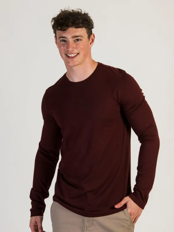 KOLBY LONG SLEEVE CREW NECK TEE sold by Kolby