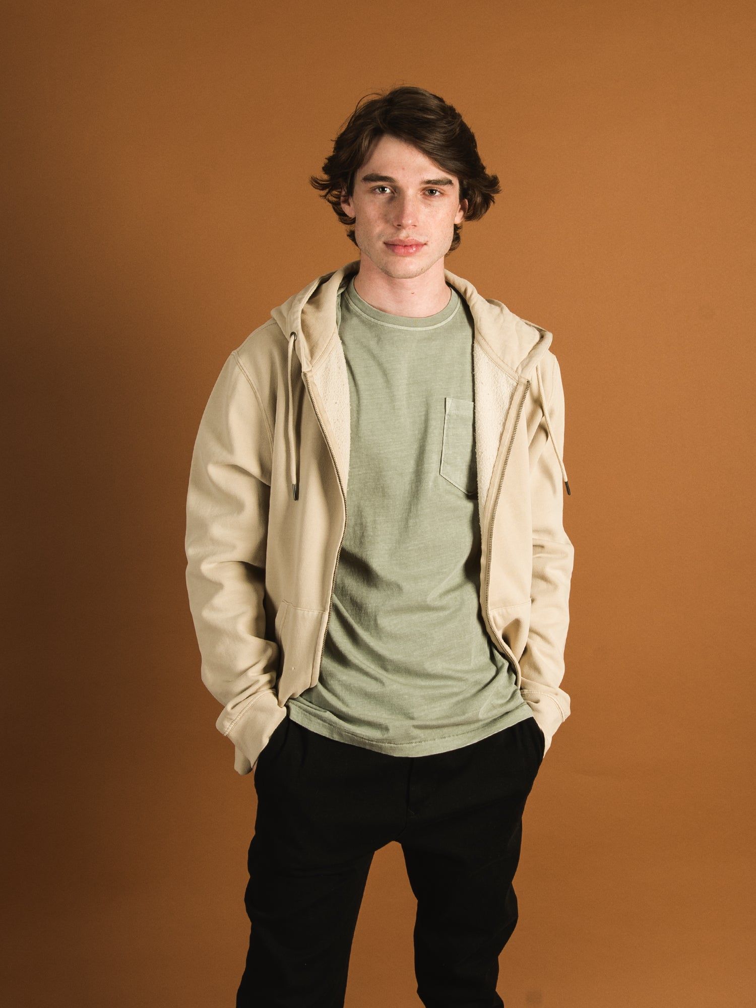 KOLBY RALLY ZIP FRONT HOODIE sold by Kolby