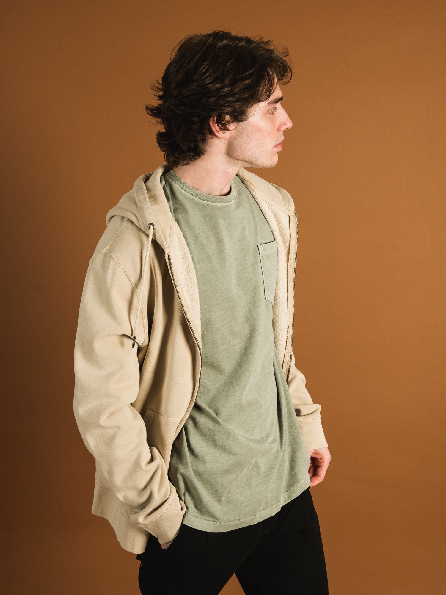 KOLBY RALLY ZIP FRONT HOODIE sold by Kolby product image thumbnail 2