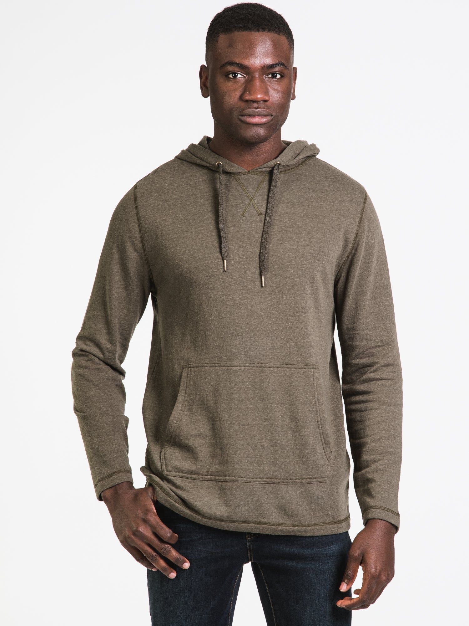 KOLBY MELANGE PULLOVER HOODIE sold by Kolby