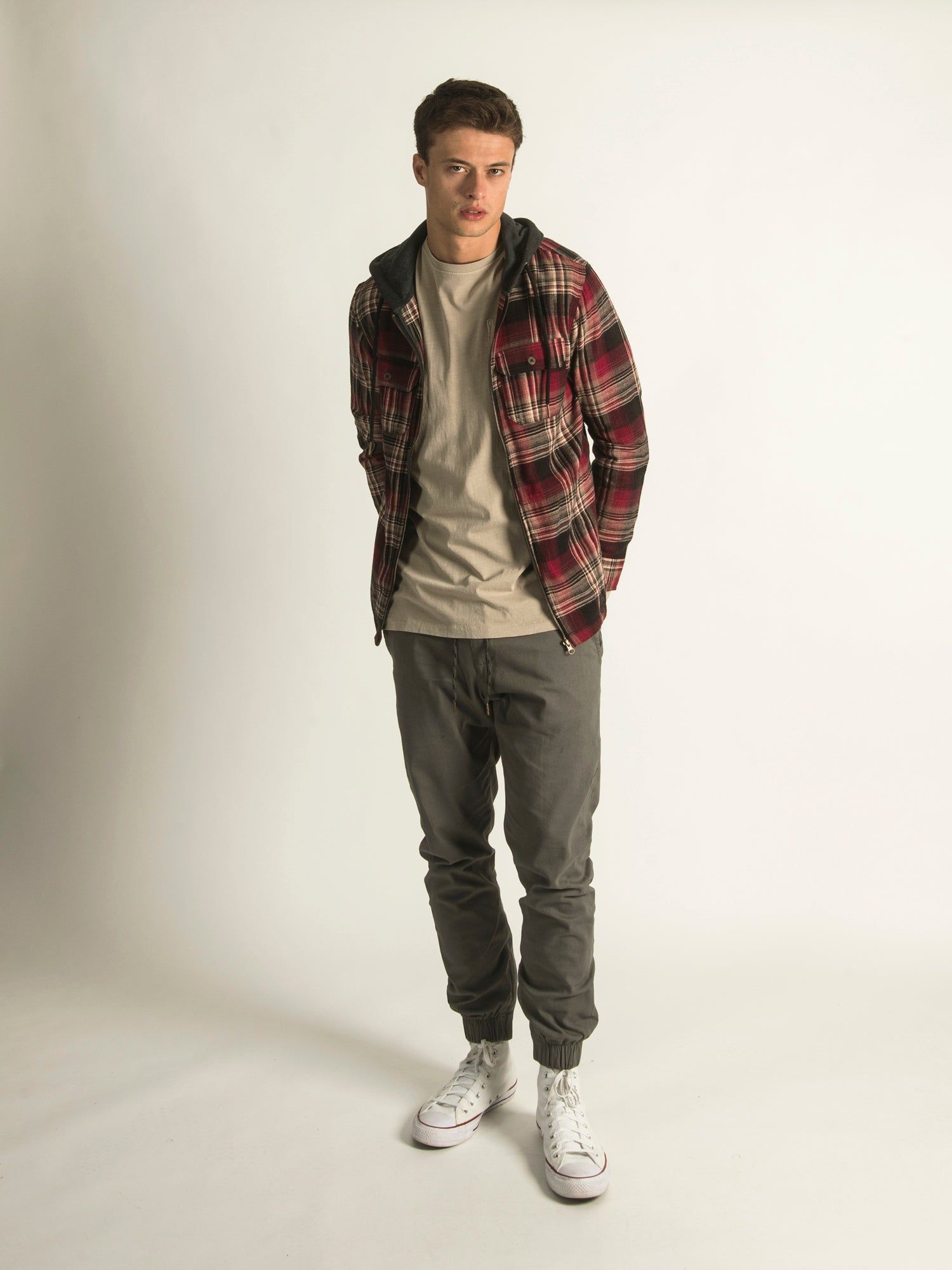 KOLBY BERK ZIP FRONT HOODIE sold by Kolby