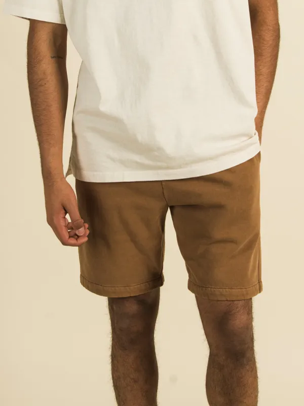 KOLBY GARMENT DYE FLEECE JOG SHORT sold by Kolby