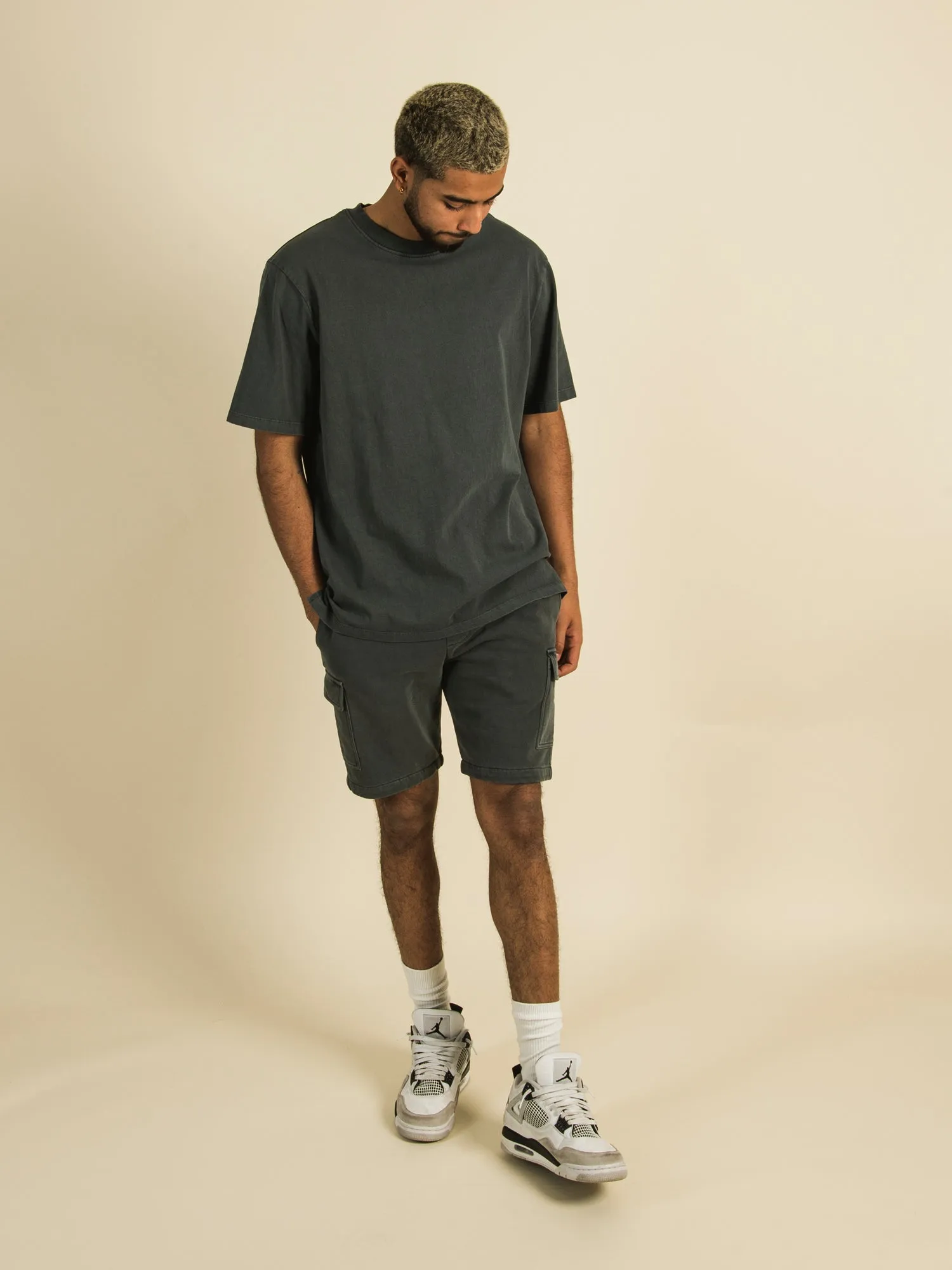KOLBY GARMENT DYE FLEECE CARGO SHORT sold by Kolby product image thumbnail 2
