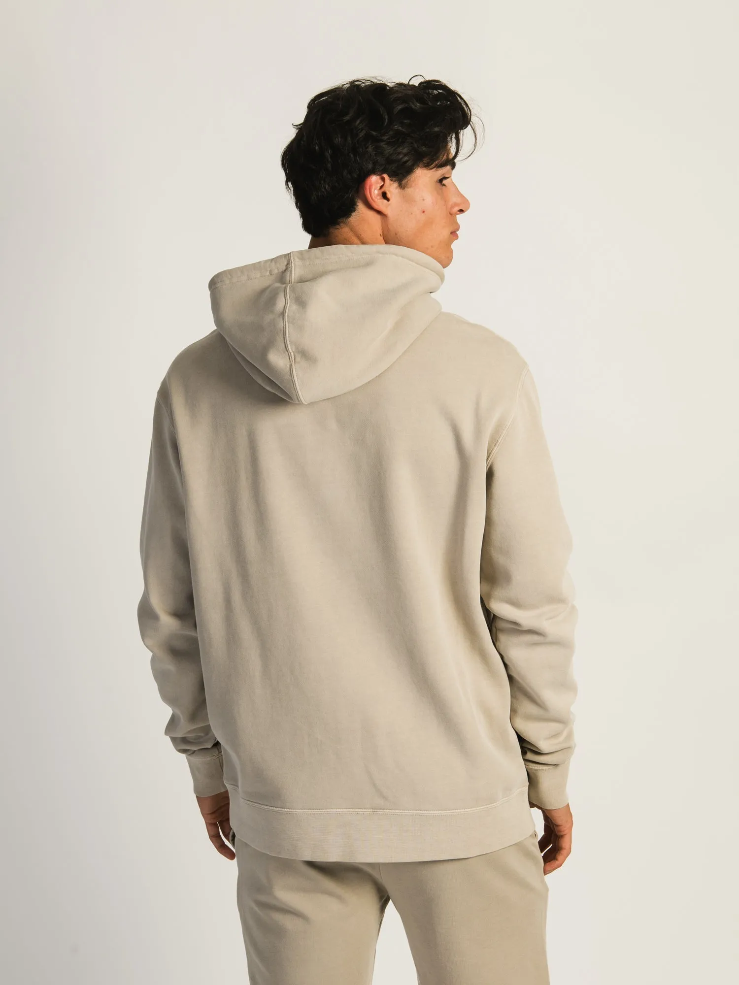 KOLBY PARKER GARMET DYE HOODIE - OATMEAL sold by Kolby product image thumbnail 3