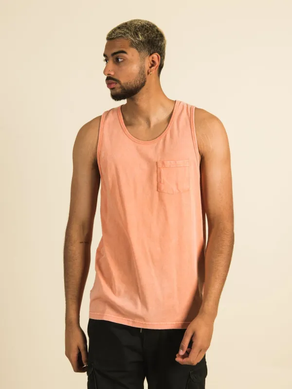 KOLBY GARMENT DYE TANK TOP sold by Kolby