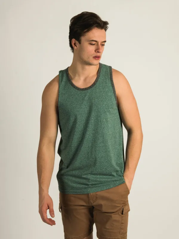 KOLBY CLEM MELANGE TANK TOP sold by Kolby