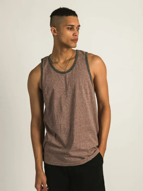 KOLBY CLEM MELANGE TANK TOP sold by Kolby
