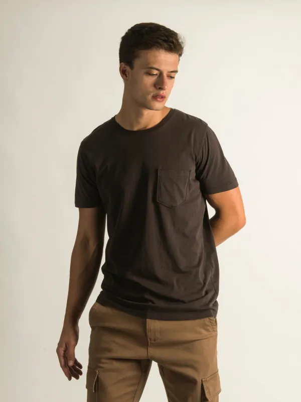 KOLBY GARMENT DYE SHORT SLEEVE POCKET T-SHIRT made by Kolby