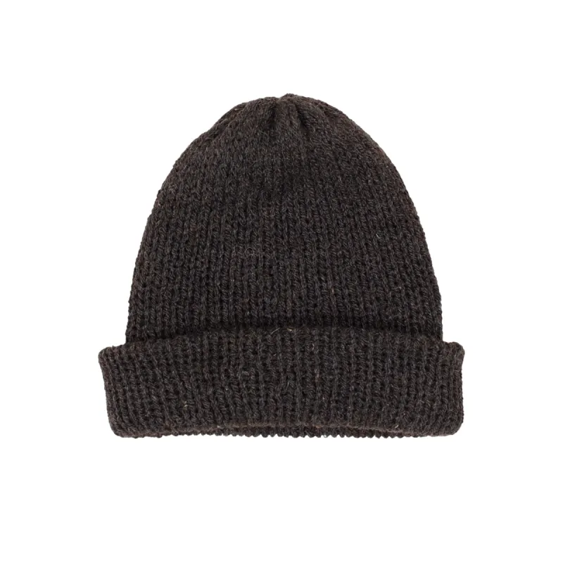 Double Layer Toque, Sheep's Black sold by Dana Lee Brown