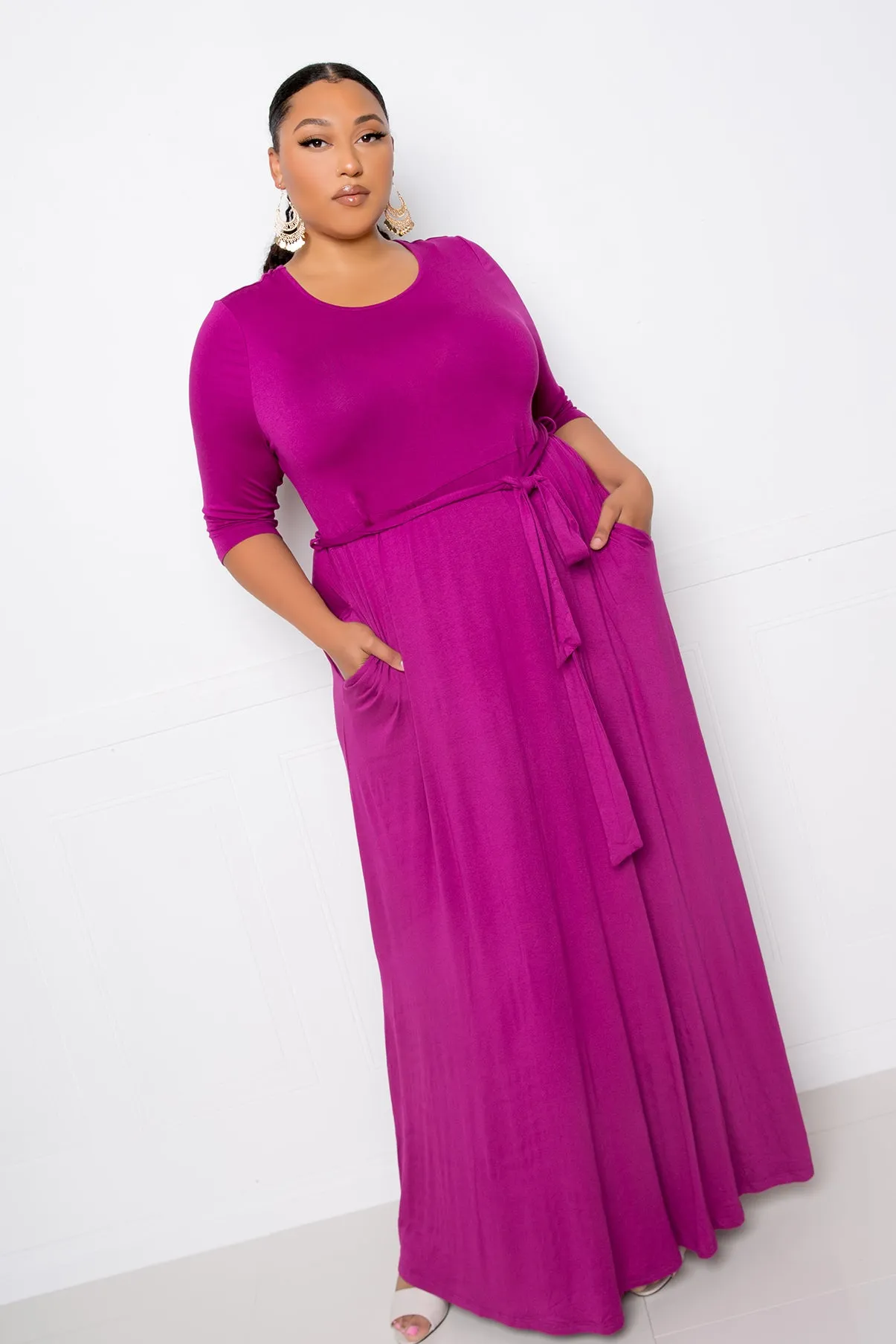 Maxi Dress with Pockets sold by Buxom Couture product image thumbnail 4