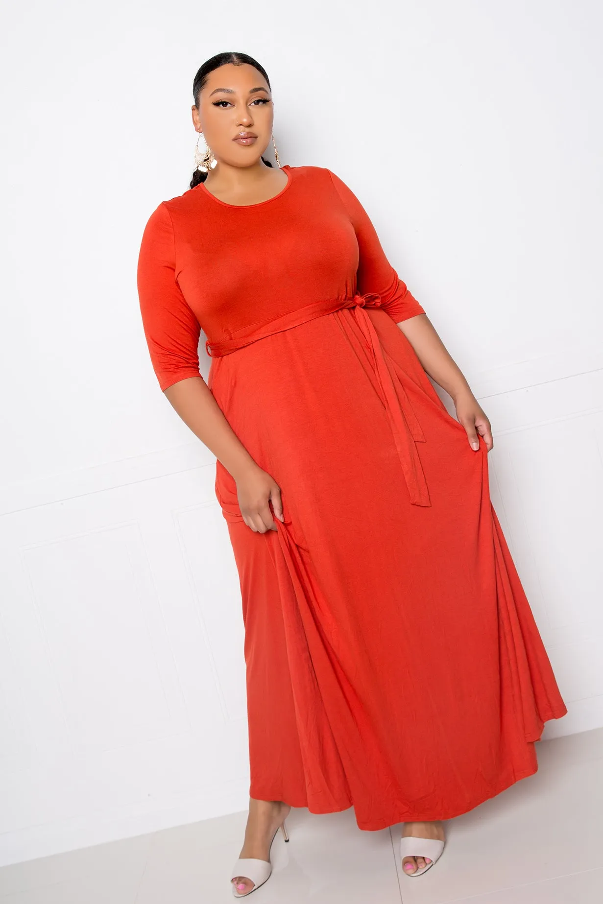 Maxi Dress with Pockets sold by Buxom Couture product image thumbnail 2