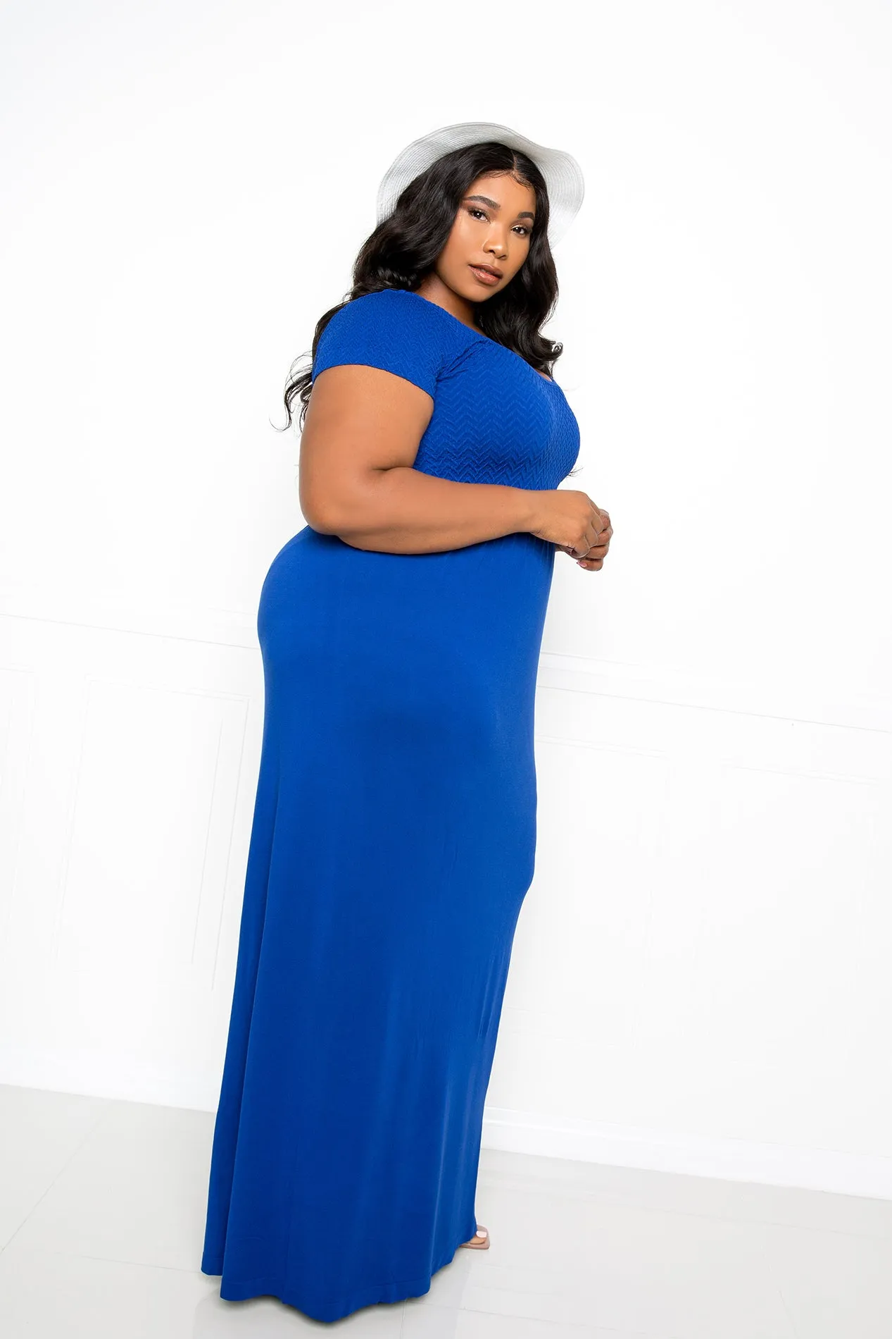 Seamless T-shirt Maxi Dress sold by Buxom Couture product image thumbnail 3