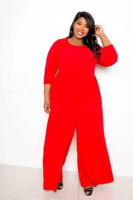 Supersoft Scooped Neck Jumpsuit sold by Buxom Couture