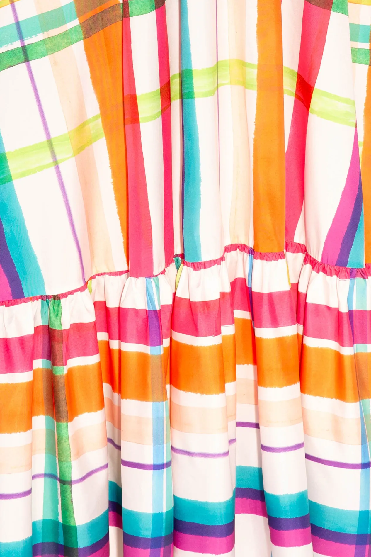 Plaid Voluminous Maxi Dress sold by Buxom Couture product image thumbnail 5