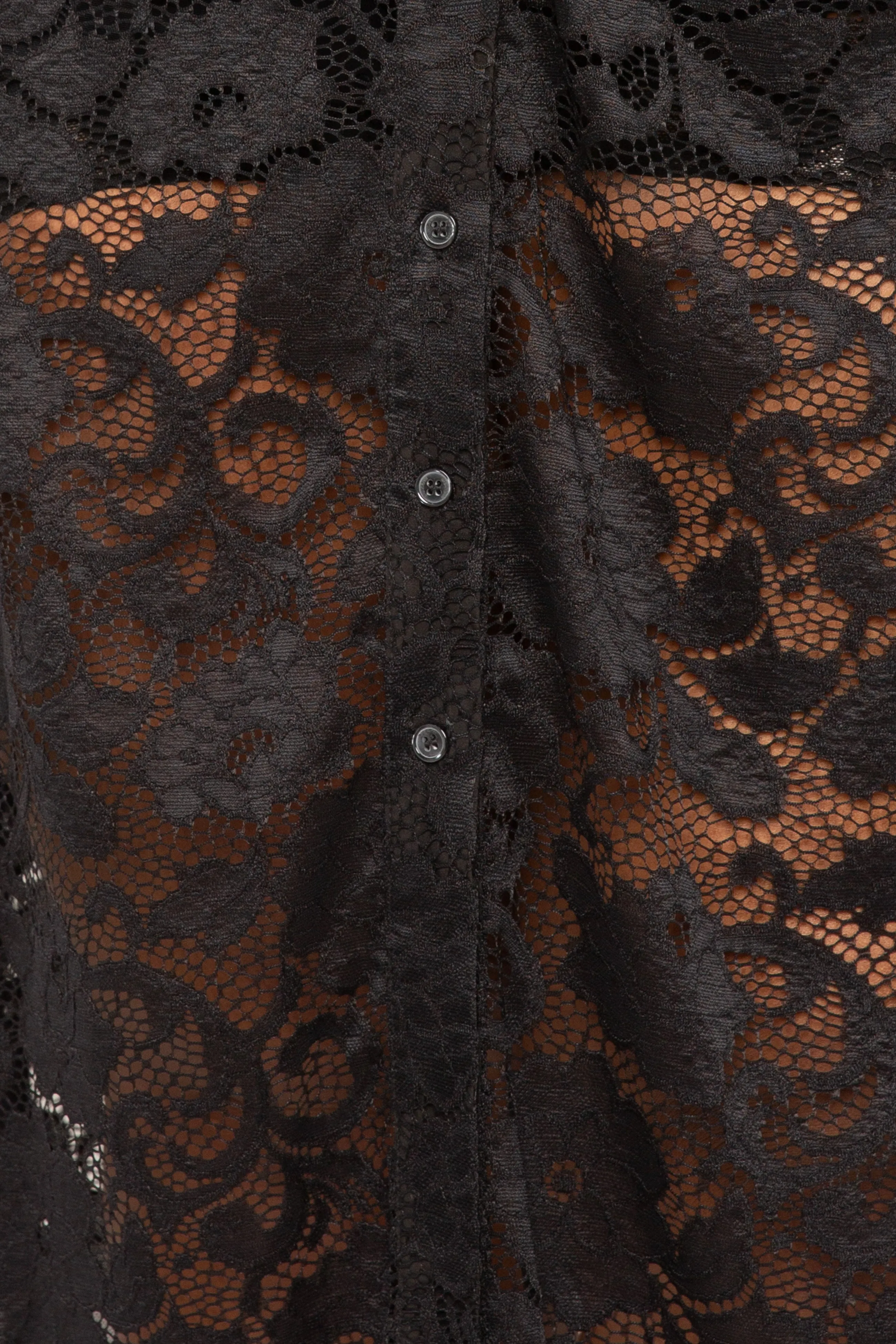 Lace Shirt Dress with Waist Tie sold by Buxom Couture product image thumbnail 5