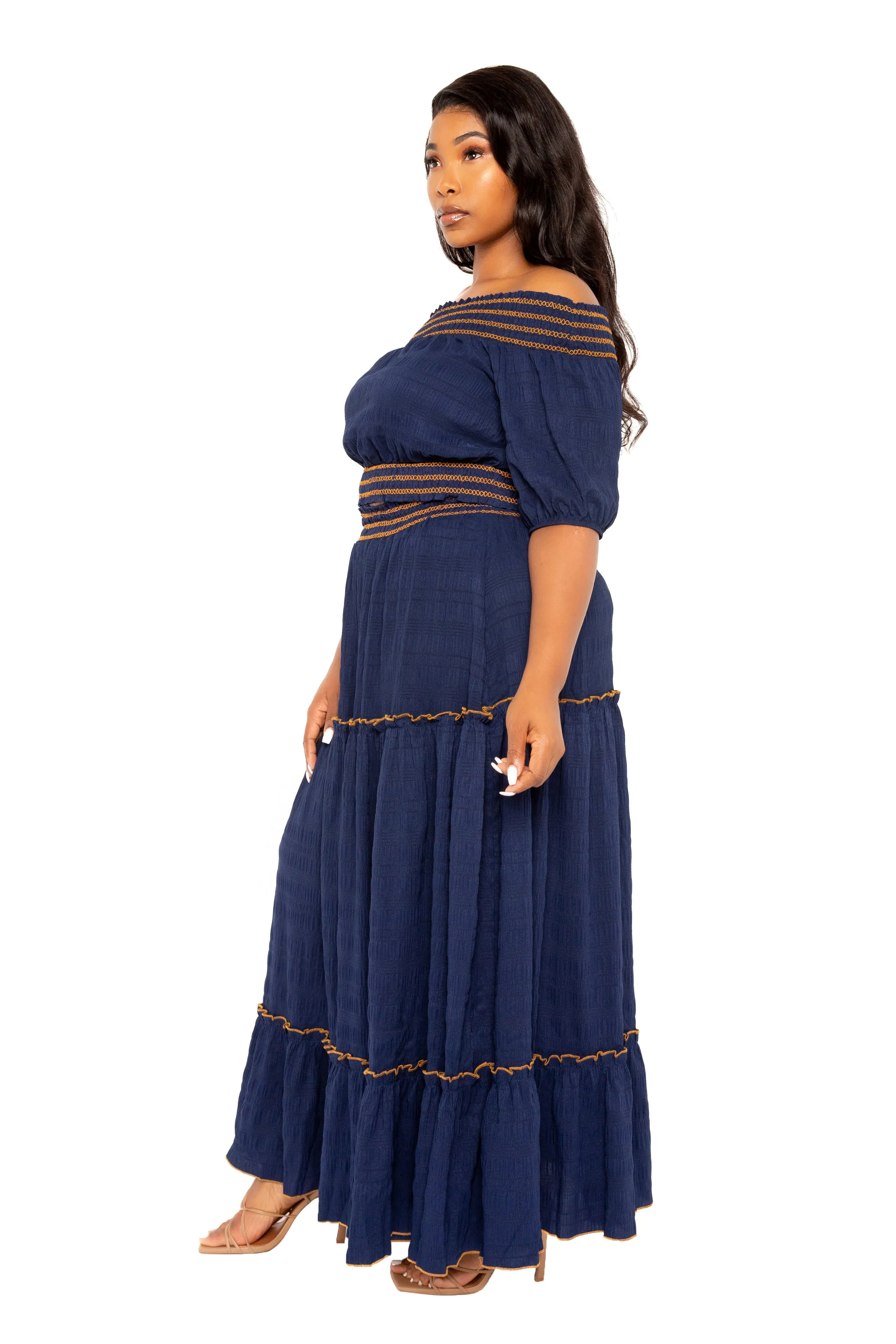 Smocking Top and Skirt Set sold by Buxom Couture product image thumbnail 4