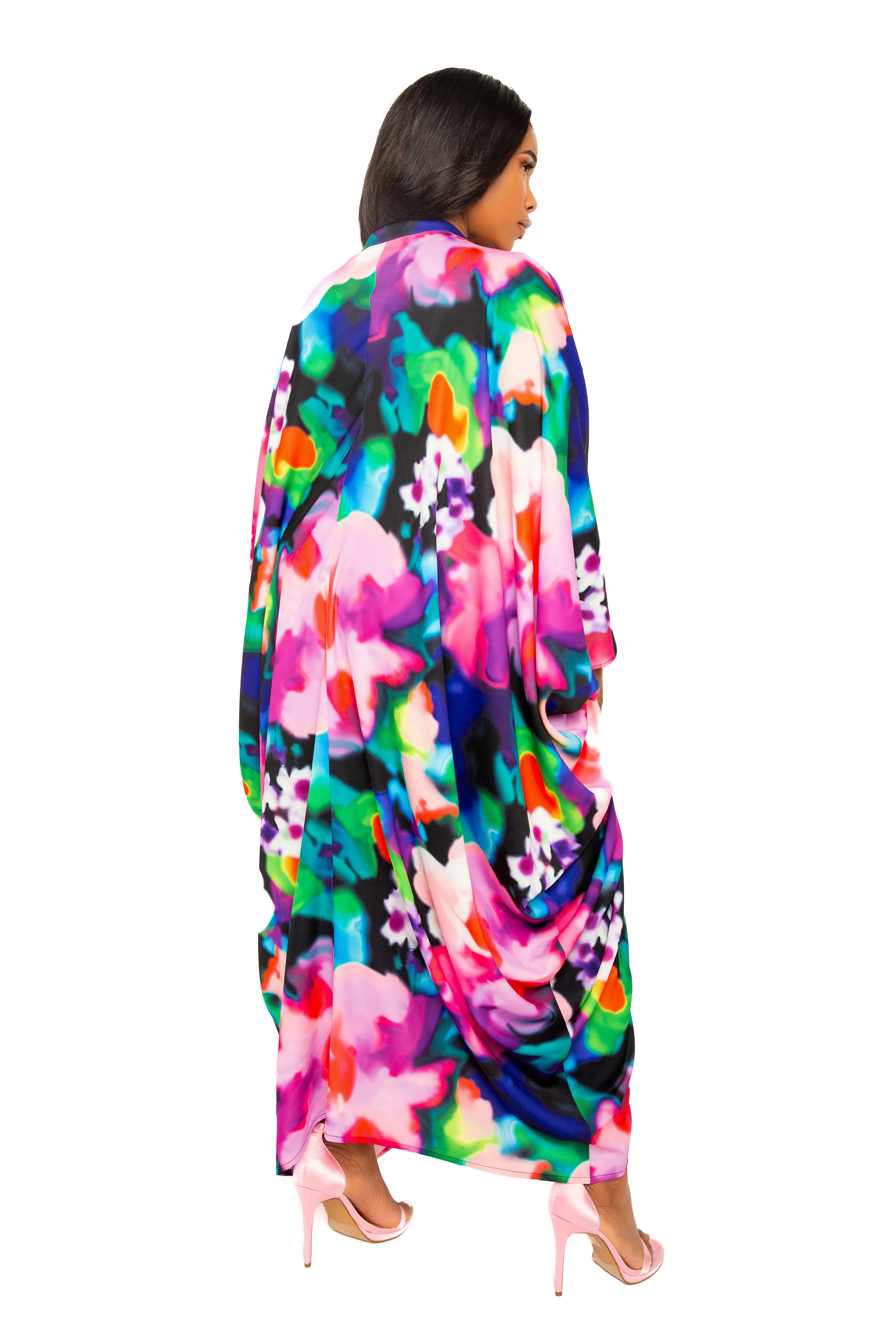 Print Tunic Maxi Dress sold by Buxom Couture product image thumbnail 2