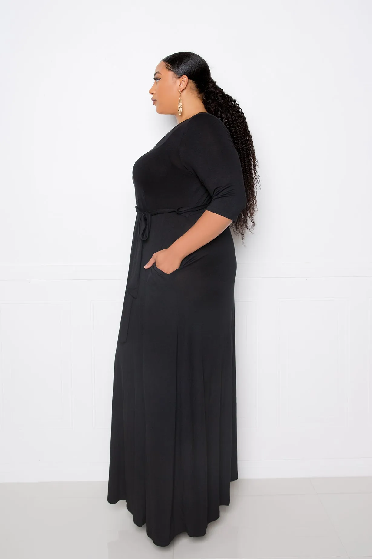 Maxi Dress with Pockets sold by Buxom Couture product image thumbnail 3