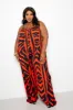 Animal Print Flutter Hem Jumpsuit sold by Buxom Couture