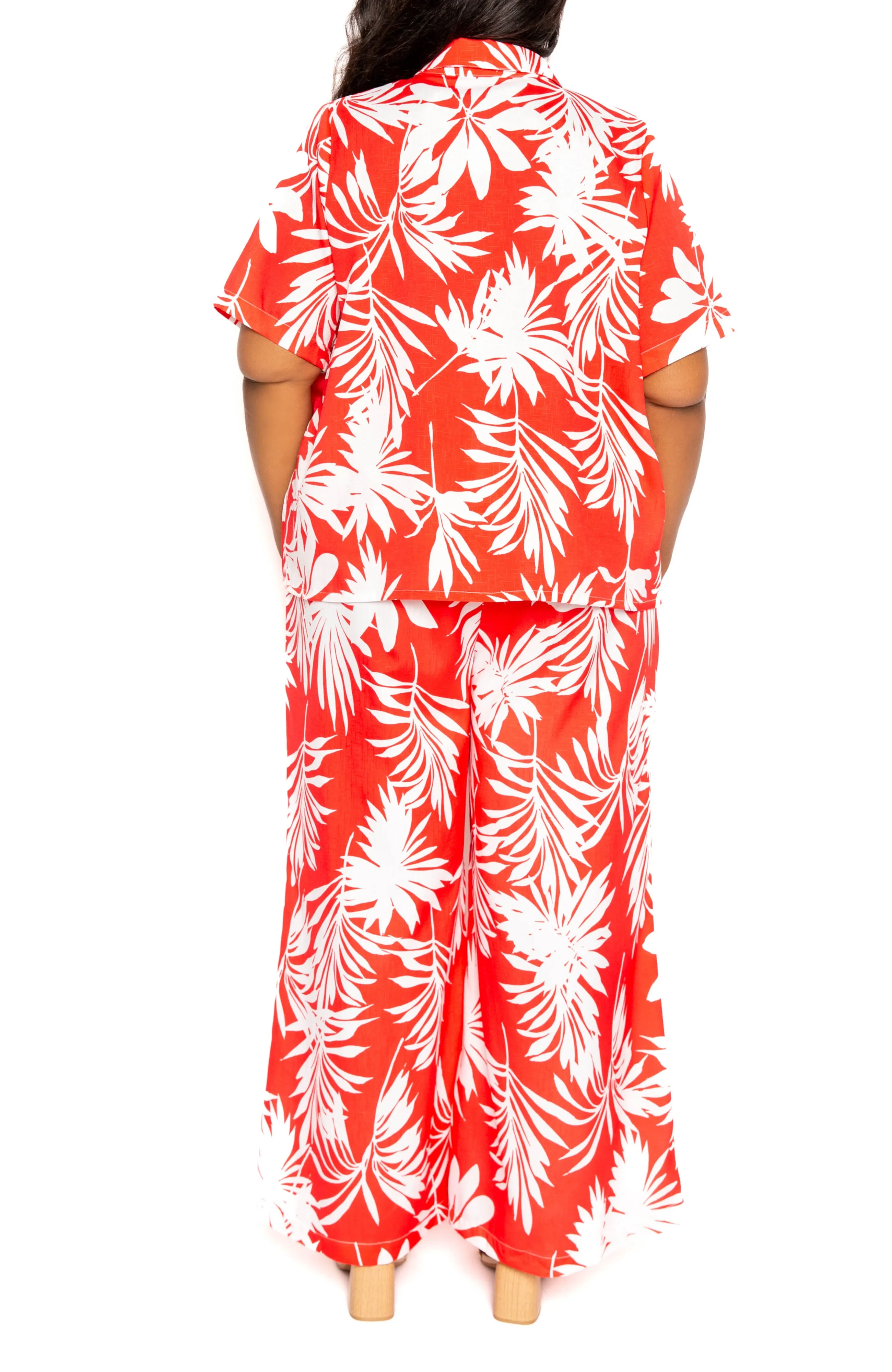 Tropical Two Piece Shirt and Pants Set sold by Buxom Couture product image thumbnail 2