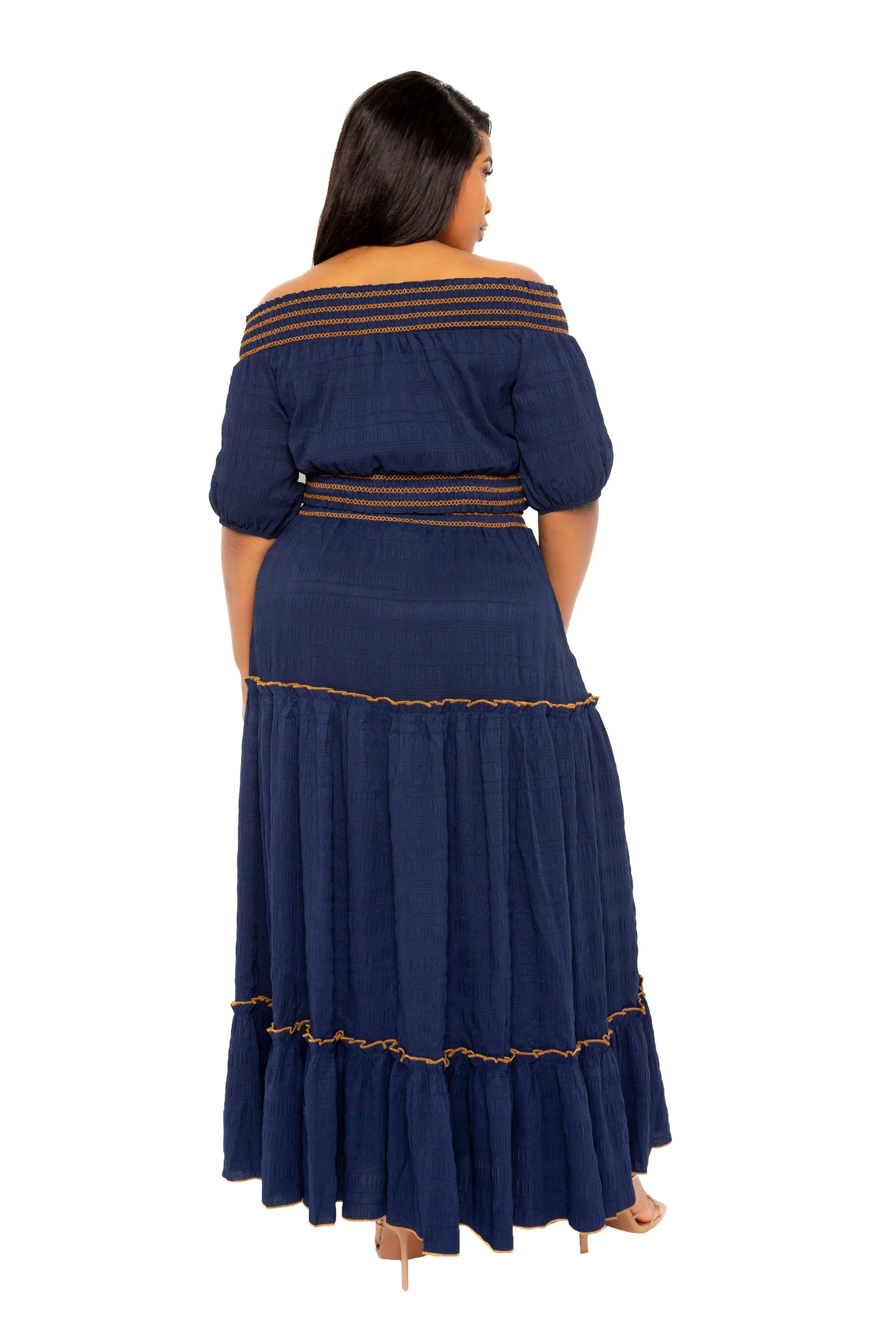 Smocking Top and Skirt Set sold by Buxom Couture product image thumbnail 5