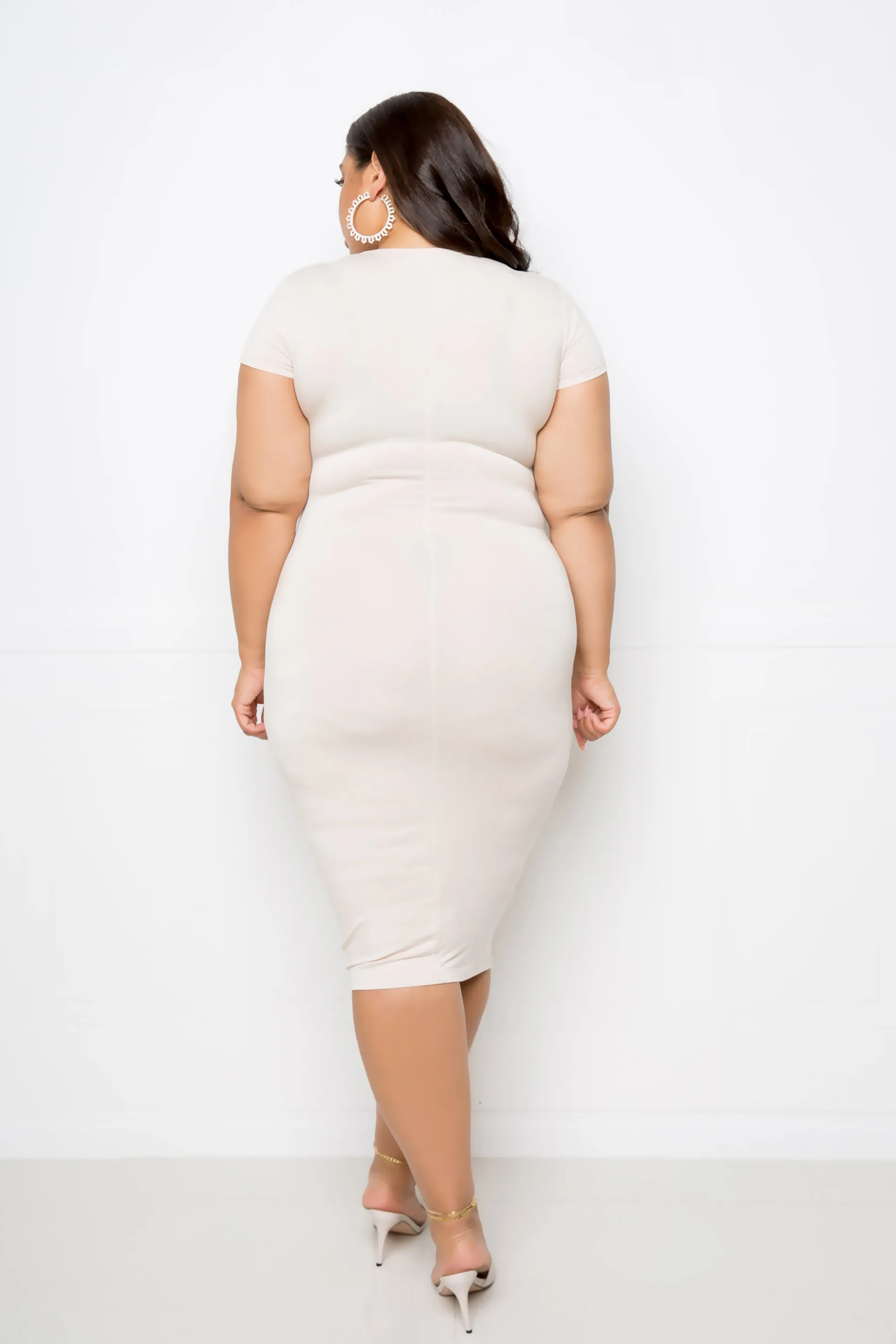 Everyday T-shirt Dress sold by Buxom Couture product image thumbnail 4