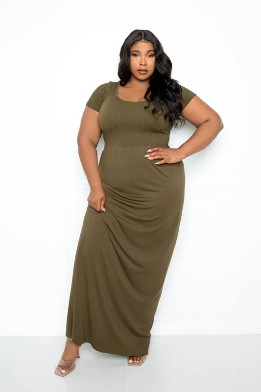 Seamless T-shirt Maxi Dress sold by Buxom Couture