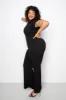 Ruffle Sleeve Jumpsuit sold by Buxom Couture