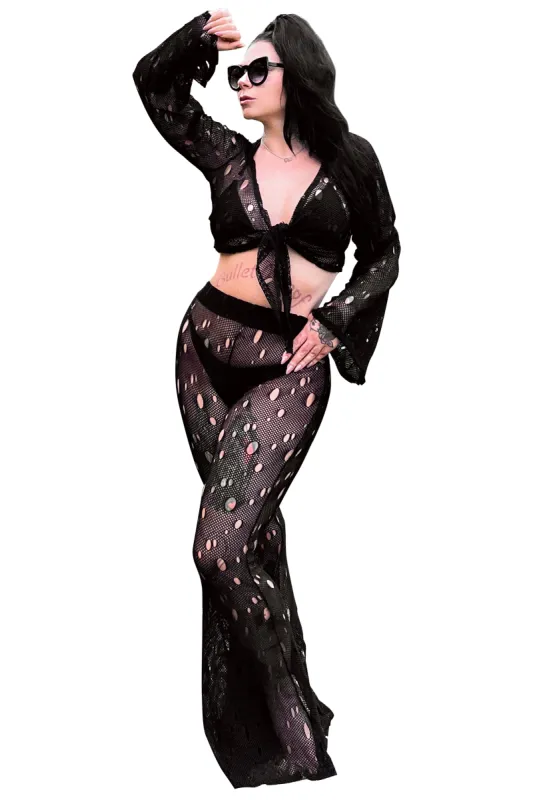 2 Piece Fishnet Set - Limited Edition - FINAL SALE! S+4XL left! sold by Foxblood