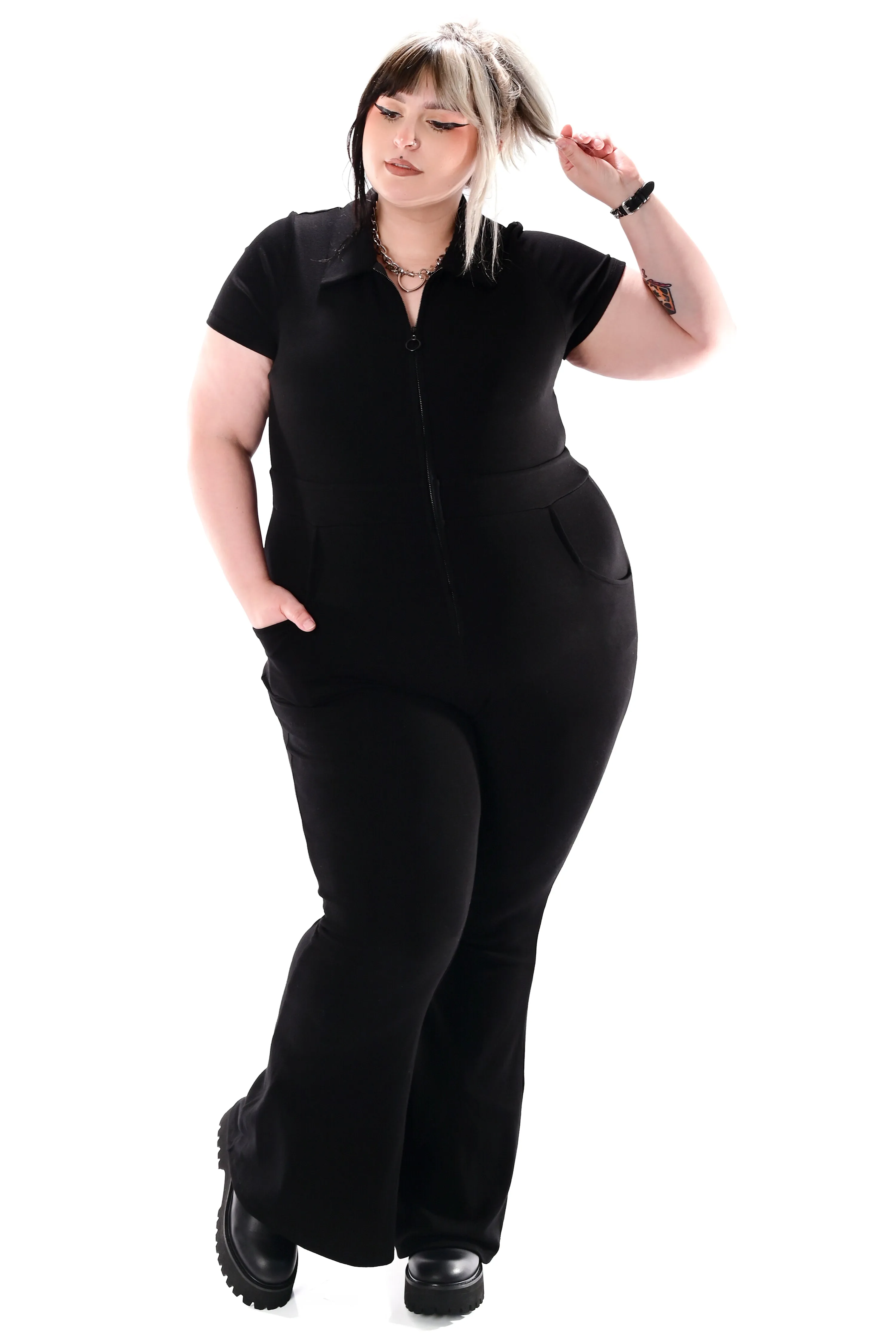 Monica Jumpsuit sold by Foxblood