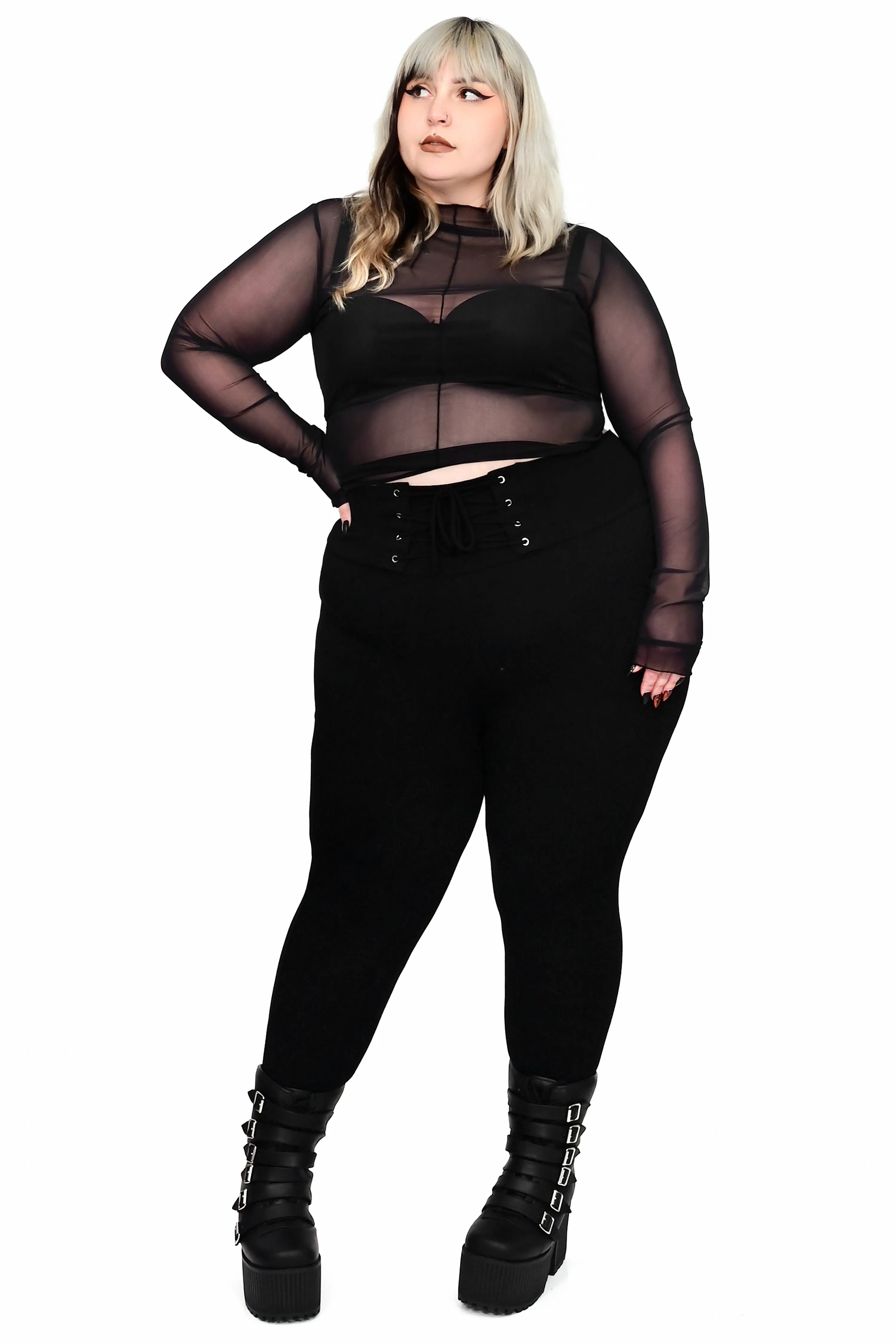 Lace Up Leggings sold by Foxblood product image thumbnail 2